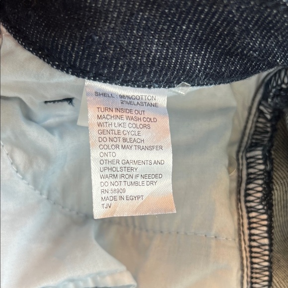 ANTONIO MELANI Dark Blue Flare Jeans - Picture 8 of 8